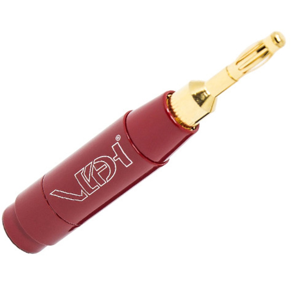Разъем Акустический Van Den Hul BERRI Banana Gold Plated Bus 6.5mm Red