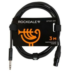 Кабель аудио Jack - XLR Rockdale XF001-3M 3.0m