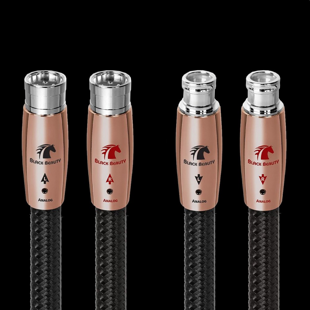 Кабель аудио XLR - XLR Audioquest Black Beauty 2XLR-2XLR 1.0m
