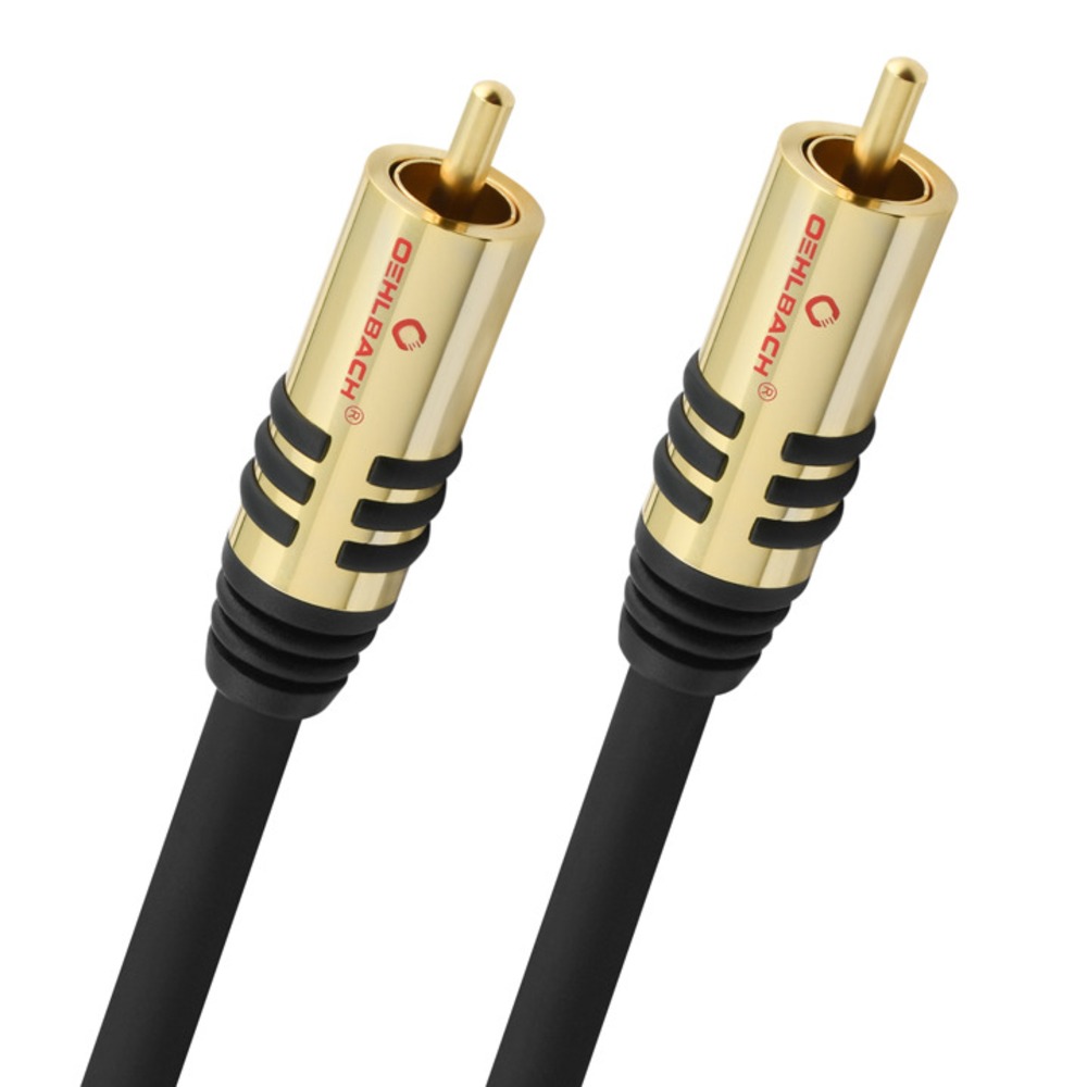 Кабель Сабвуферный Oehlbach 21535 Performance NF Sub Black 5.0m