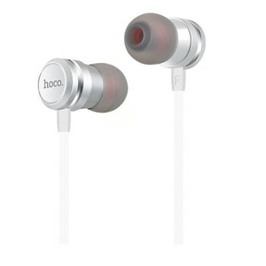 Наушники hoco 6957531051718 M16 серебряный