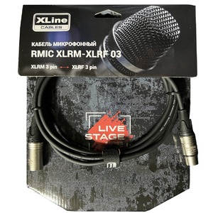Кабель аудио XLR - XLR Xline Cables RMIC XLRM-XLRF 045 4.5m
