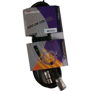 Кабель аудио XLR - XLR Soundking BB103 2.0m