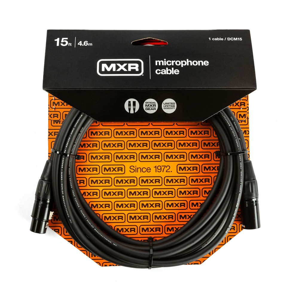 Кабель аудио XLR - XLR DUNLOP DCM15 4.5m