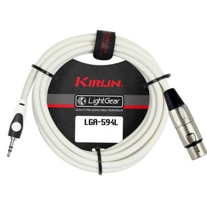 Кабель аудио Jack - XLR Kirlin LGA-594L 6M WH 6.0m