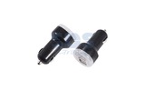 Автозарядка в прикуриватель Rexant 18-1190 2хUSB с индикацией (1000+2100 mA) черная