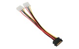Кабель-разветвитель питания SATA Cablexpert CC-SATA-2MOLEX-20CM