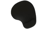 Коврик для мыши с подушкой под запястье Gembird MP-WR-BLACK