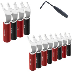 Разъем Акустический Audioquest SureGrip100 Multi-Spade Silver (Set 12)