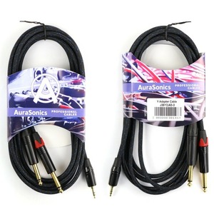 Кабель аудио Jack - Jack AuraSonics J35Y2J63-3 3.0m