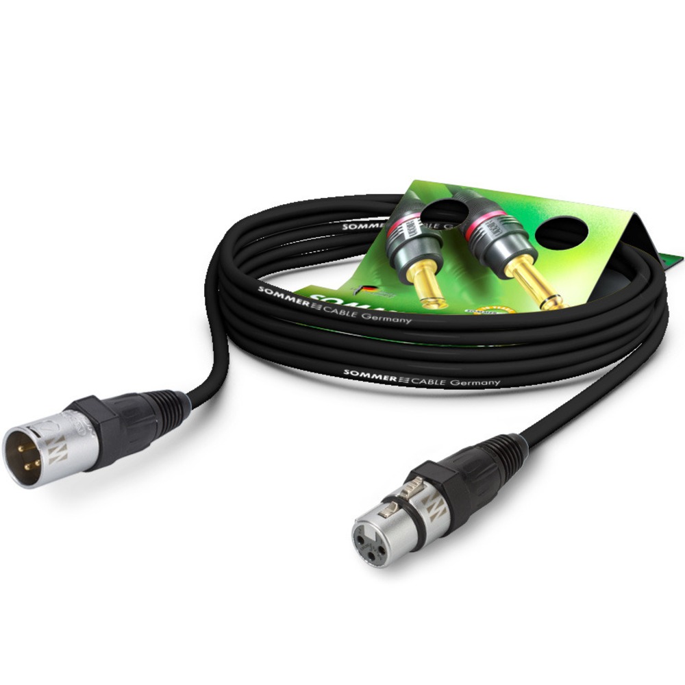 Кабель аудио XLR - XLR Sommer Cable GA1B-1H00-SW-SW 100.0m