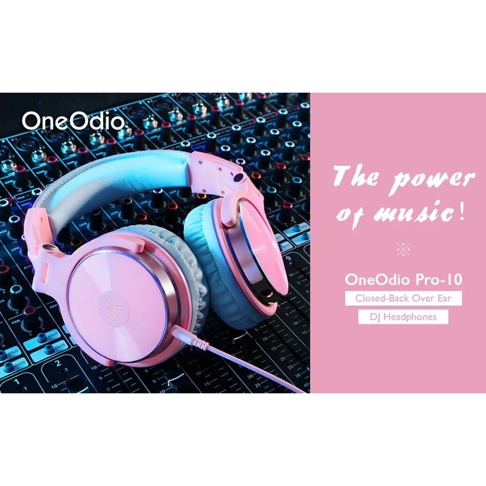 Наушники OneOdio Studio Pro 10 pink
