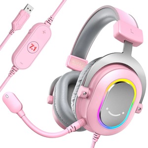 Гарнитура компьютерная Fifine H6X Pink