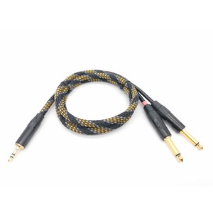 Кабель аудио Jack - Jack ZZcable G46-3,5-2J-0125-Z 1.25m