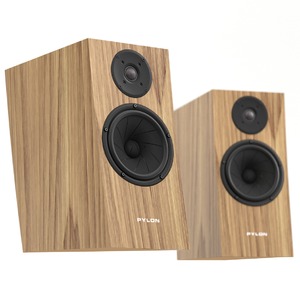 Колонка полочная Pylon Audio Jasper Monitor 18 ACTIVE Natural Veneer American Walnut