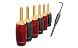 Разъем Акустический Audioquest SureGrip507 Banana Gold (Set 6)