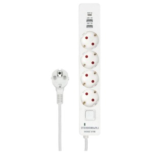 Сетевой фильтр Гарнизон EPS-OP-4-CU2-W-2 2.0m