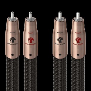 Кабель аудио RCA - RCA Audioquest Black Beauty 2RCA-2RCA 1.0m