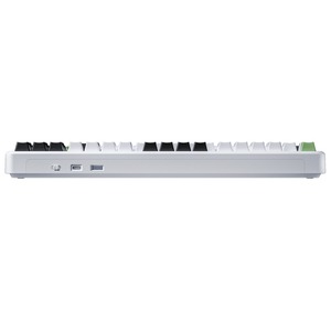 Клавиатура компьютерная AULA F87 3in1 (BT, 2.4 GHz, Wired) White-Black-Green