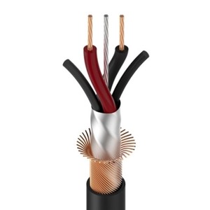 Кабель DMX Roxtone DMX001L-LSZH/100 Black 100.0m