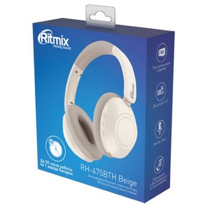 Наушники Ritmix RH-475BTH Beige
