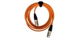Кабель аудио XLR - XLR GS-PRO XLR3F-XLR3M orange 8.0m