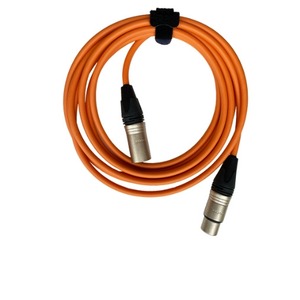 Кабель аудио XLR - XLR GS-PRO XLR3F-XLR3M orange 8.0m