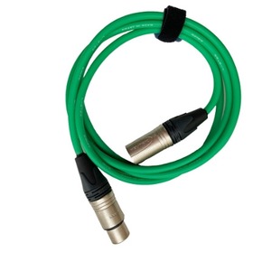 Кабель аудио XLR - XLR GS-PRO XLR3F-XLR3M green 15.0m