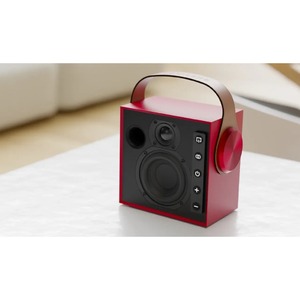 Портативная акустика MOREL BIGGIE Ruby Red