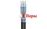 Кабель мультикор в нарезку Sommer Cable 100-0101-04F SC-Mistral MCF Black 100.0m