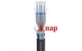 Кабель мультикор в нарезку Sommer Cable 100-0101-08 SC-Mistral MCF Black 100.0m