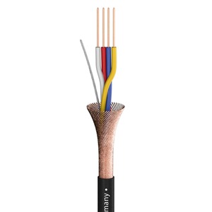 Кабель микрофонный Sommer Cable 200-0461 SC-Cicada 4 Black 100.0m
