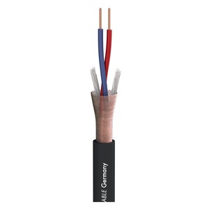 Кабель микрофонный Sommer Cable 200-0001 Stage 22 Highflex Black 100.0m
