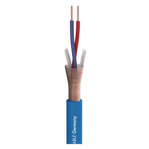 Кабель микрофонный Sommer Cable 200-0002 Stage 22 Highflex Blue 100.0m