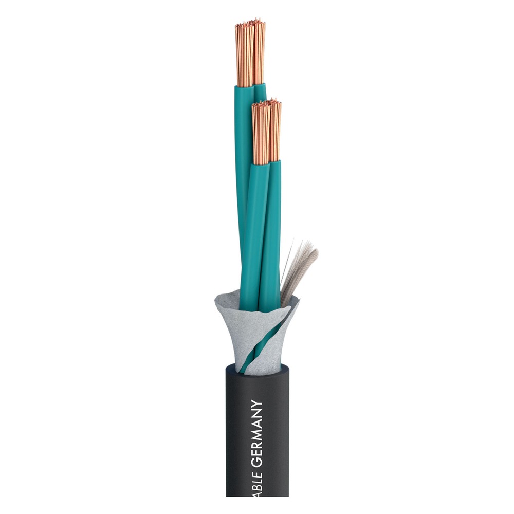 Кабель акустический Sommer Cable 490-0051-425 Elephant SPM425 Black 100.0m