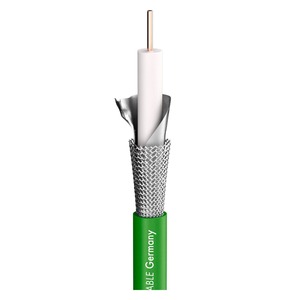 Кабель коаксиальный Sommer Cable 600-0144 SC-RG Classic Broadcast Green 100.0m