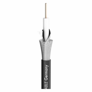 Кабель коаксиальный Sommer Cable 600-0851 SC-Slimline Black 100.0m