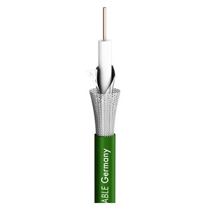Кабель коаксиальный Sommer Cable 600-0854 SC-Slimline Green 100.0m