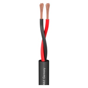 Кабель акустический Sommer Cable 425-0051P Meridian Mobile SP225 PUR Black 100.0m