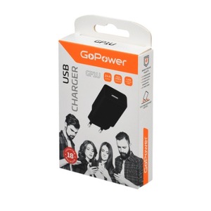 Зарядное устройство сетевое GoPower 00-00019857