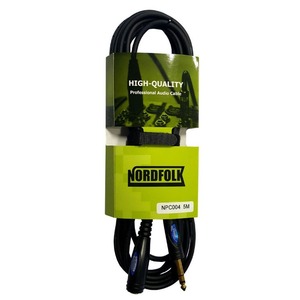 Кабель аудио Jack - XLR NORDFOLK NPC004/5M 5.0m