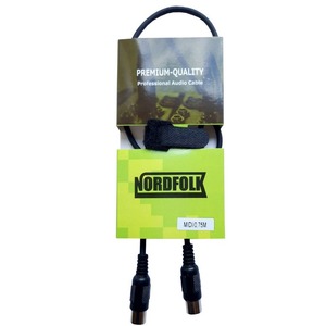 Кабель аудио MIDI - MIDI NORDFOLK MIDI 0.75m