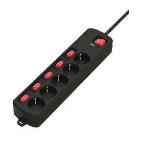 Сетевой фильтр Ritmix RM-351CKOP Black