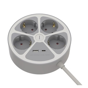 Сетевой фильтр Ritmix RM-341C White