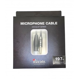 Кабель аудио Jack - XLR BlackSmith Microphone Cable Vocalist Series VS-STFXLR6 6.0m