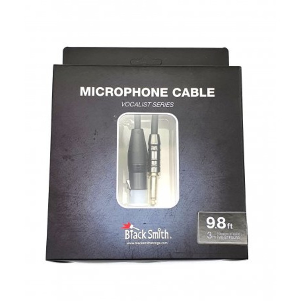 Кабель аудио Jack - XLR BlackSmith Microphone Cable Vocalist Series VS-STFXLR3 3.0m