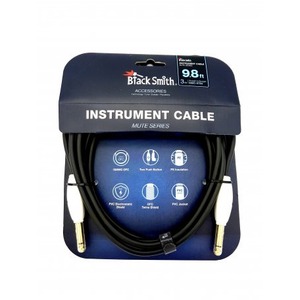 Кабель аудио Jack - Jack BlackSmith Instrument Cable Mute Series MSIC-STS3 3.0m