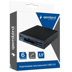 Кардридер Gembird FDI2-ALLIN1-03-B