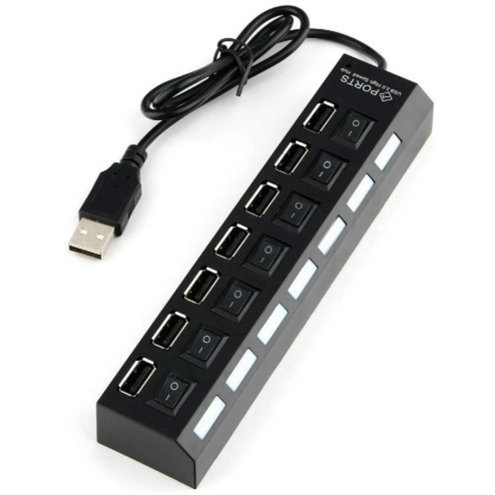 USB-концентратор Gembird UHB-U2P7-01