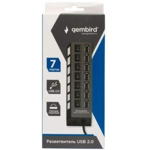 USB-концентратор Gembird UHB-U2P7-01